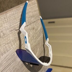 Stylish Blue and White Sunglasses
